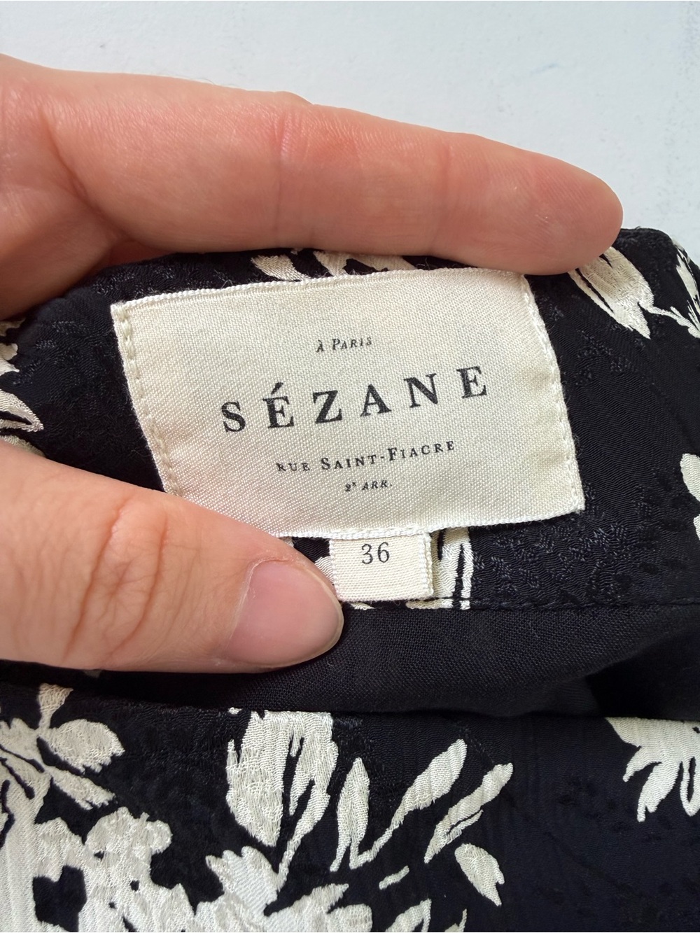 Sézane Tabata skirt, new without tags, size 4 - Picture 3 of 6